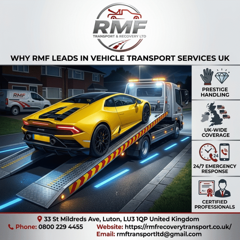 Why RMF Leads in Vehicle Transport Services UK